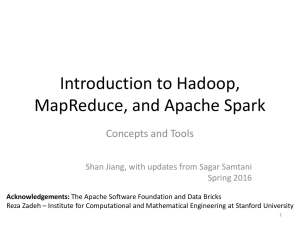 Big Data Technology - Hadoop, MapReduce, and Spark