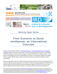 The Communicative Dimension of Migrant Remittances and its Political Implications