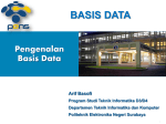 Pengenalan Basis Data - Politeknik Elektronika Negeri Surabaya