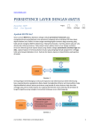 PERSISTENCE LAYER DENGAN iBATIS