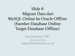 Migrasi Data Mysql ke Oracle O