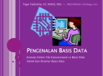 Pengenalan Basis Data