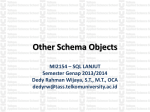 Other Schema Objects