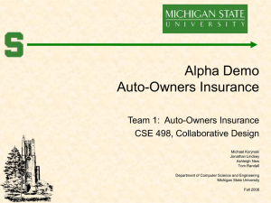 Team 1: Auto-Owners