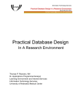 Practical Database Design detailed handout