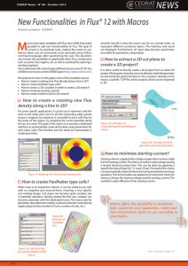 2015 New Functionalities in Flux12 with Macros PL CN68