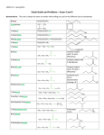 Study Guide Exam 2 and 3 Sp2011