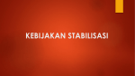 EKONOMI PUBLIK 02C# Contoh Kebijakan Stabilisasi