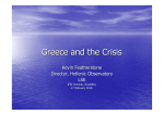 Greece and the Crisis