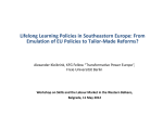 Lifelong Learning Policies in the Western Balkans: from Emulation of EU Policies to Tailor-Made Reforms