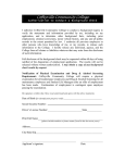 Background Authorization Form