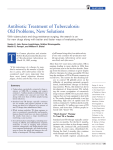 Antibiotic Treatment of Tuberculosis: Old Problems, New Solutions