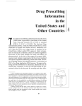 4: Drug Prescribing Information in the United States and Other Countries