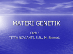 MATERI GENETIK