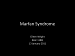 Eileen Wright - Marfan Syndrome