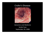Sandy Yuan - Crohn's Disease