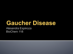 Alesandra Espinoza - Gaucher Disease