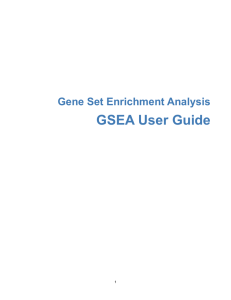 gsea user guide