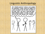 03 Linguistic Anthropology