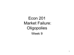 Ch 17 Oligopolies, Concentration Indexes