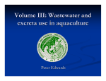 EDWARDS 2008 Volume III Wastewater and excreta use in aquaculture