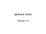 igneous rocks