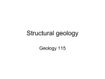 Lecture 6 Structural Geology, Gettysburg NMP, Chickamauga and Chattanooga NMP