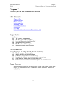 IM_chapter7 Metamorphic Rocks