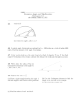 geometry, angle, and trig exercises