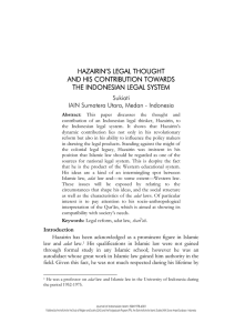 Print this article - journal of indonesian islam