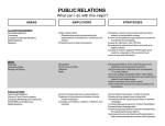 Public Relations Outline - Print Version