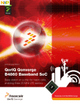 QorIQ Qonverge B4860 Baseband SoC Brochure
