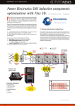 2013 Power electronics SMC inductive components optimization with Flux3D FrancCol CN64