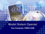 Model Sistem Operasi