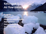 Pengertian air flow sensor