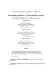 Composition followed by differentiation between weighted Bergman-Nevanlinna spaces