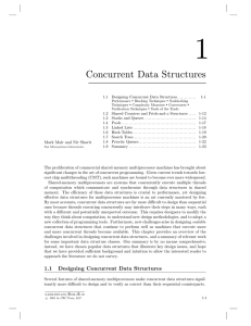 Concurrent Data Structures (Book Chapter).