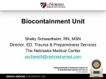 Biocontainment Unit Description