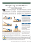 Class 2 Strengthening Your Hip Muscles (pdf, 150 KB)