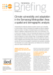 Climate vulnerability and adaptation in the Semarang Metropolitan