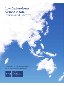 Low-Carbon Green Growth in Asia: Policies and practices