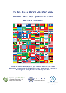 2015 Global Climate Legislation Study - summary for policymakers (English) (opens in new window)