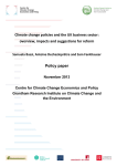 Climate Change Policies and the UK Business Sector:  Overview, Impacts and Suggestions for Reform