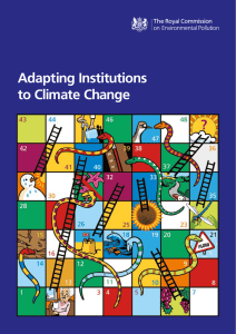 Royal Commission on Environmental Pollution. (2010) Adapting Institutions to Climate Change, Twenty-eighth report. David Stainforth is acknowledged in the report as a key contributor