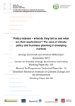 Policy indexes – what do they tell us and what are their applications? The case of climate policy and business planning in emerging markets: Working Paper 88 (678 kB) (opens in new window)