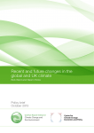 Recent and future changes in the global and UK climate: high-res (2 MB) (opens in new window)