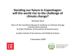 Download Deciding our Future in Copenhagen: will the world rise to the challenge of climate change? (pdf)