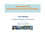 The European Sustainable Development Strategy