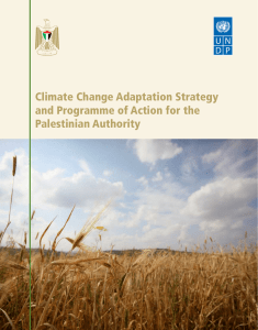 Climate Change Adaptation Strategy and Programme of Action for the Palestinian Authority PDF