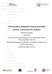 Climate policy integration beyond principled priority: a framework for analysis: Working Paper 86 (428 kB) (opens in new window)